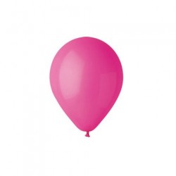 100 baloane rotunde fucsia...